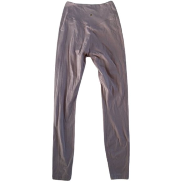 Spiritual Gangster Amara Wide Rib Seamless Legging Faded Lilac Size Small - Picture 1 of 8